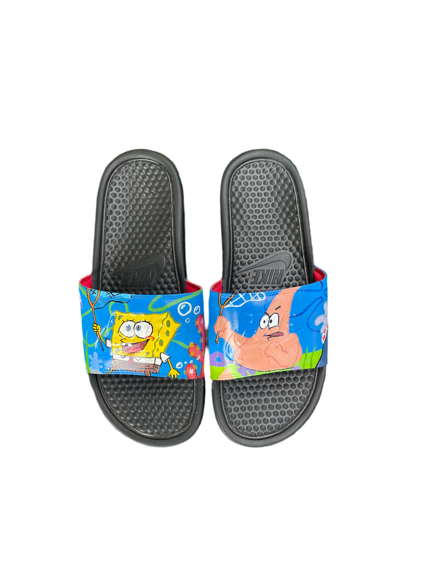 Nike custom SpongeBob Sandals